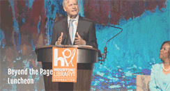 Desktop Screenshot of houstonlibraryfoundation.org